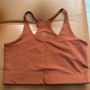 Burnt Orange Girlfriend Collective Sports Bra